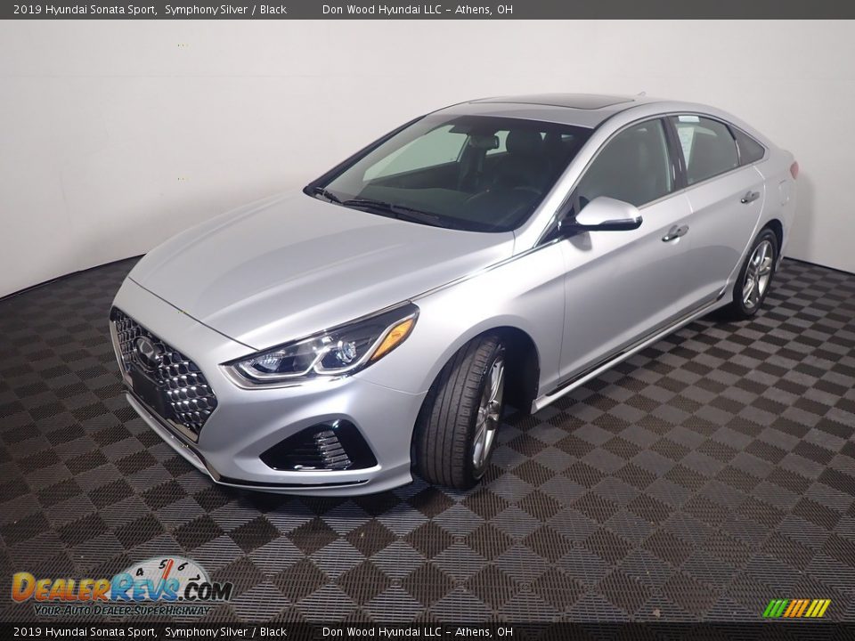 2019 Hyundai Sonata Sport Symphony Silver / Black Photo #11