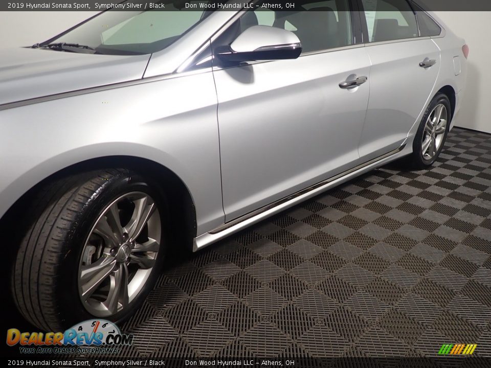 2019 Hyundai Sonata Sport Symphony Silver / Black Photo #12
