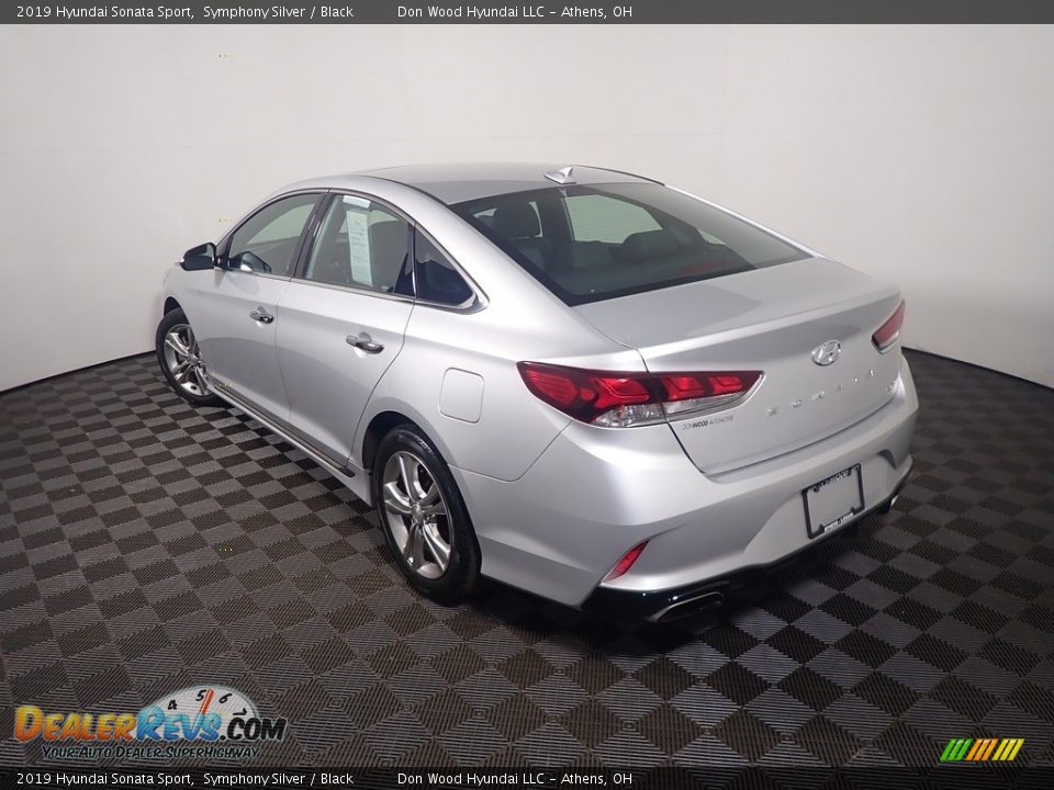 2019 Hyundai Sonata Sport Symphony Silver / Black Photo #14