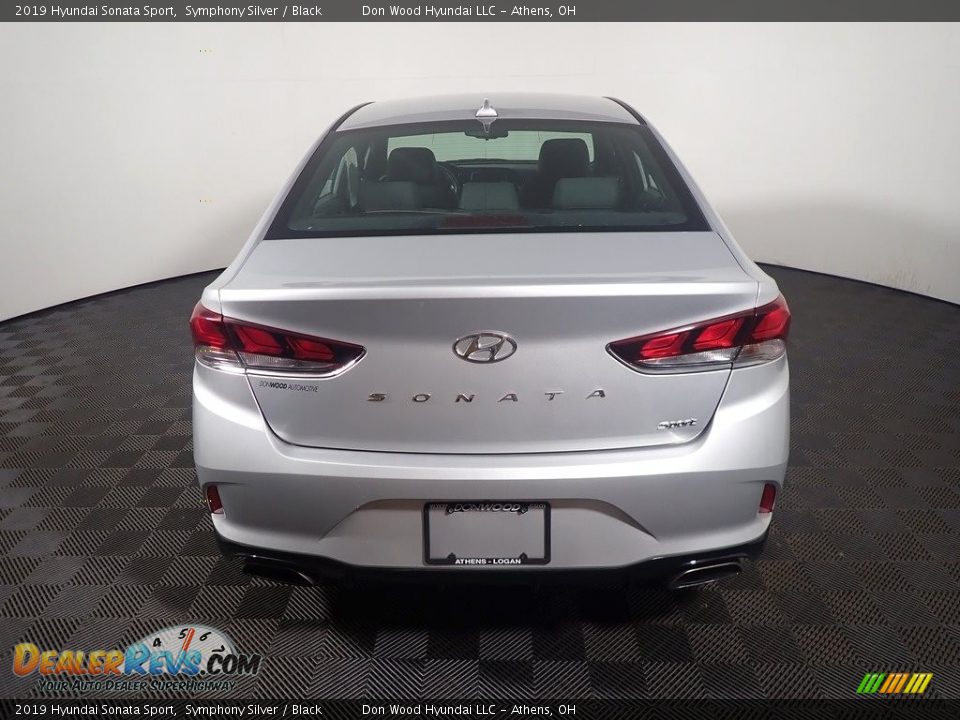 2019 Hyundai Sonata Sport Symphony Silver / Black Photo #15