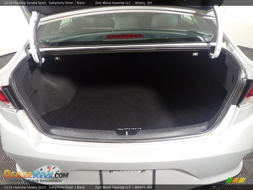 2019 Hyundai Sonata Sport Symphony Silver / Black Photo #17