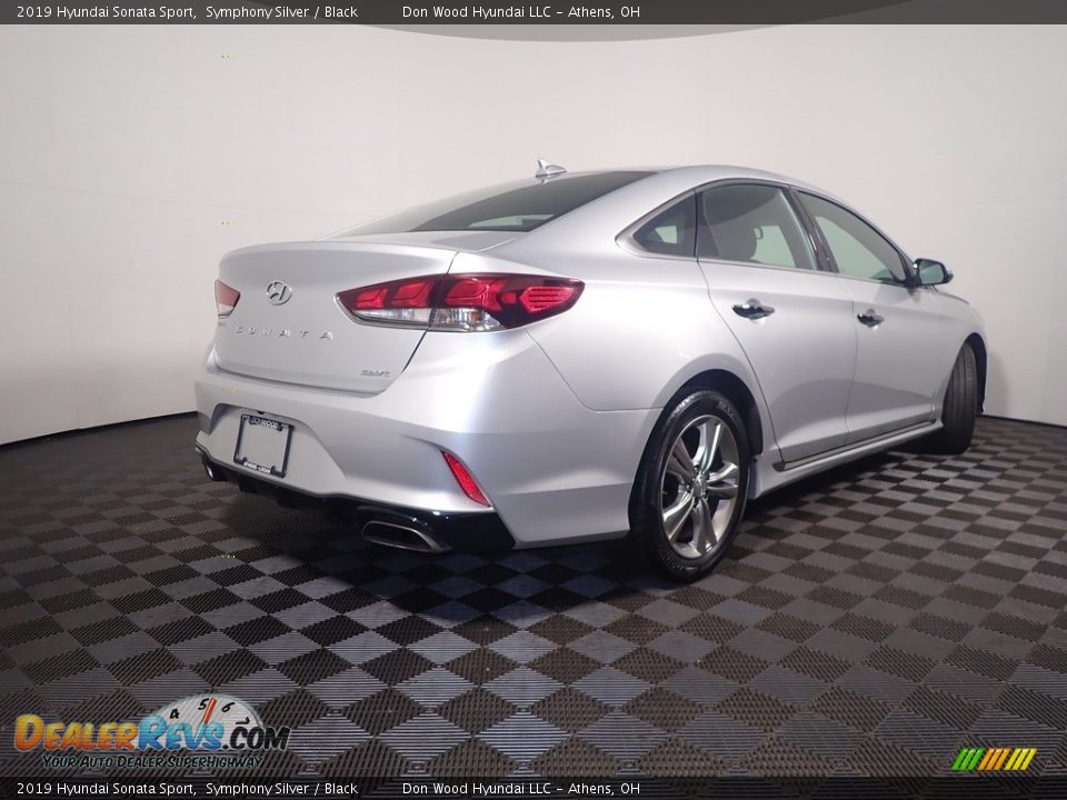 2019 Hyundai Sonata Sport Symphony Silver / Black Photo #18