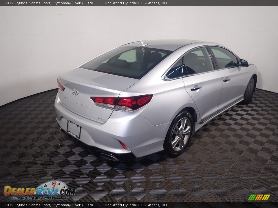 2019 Hyundai Sonata Sport Symphony Silver / Black Photo #19