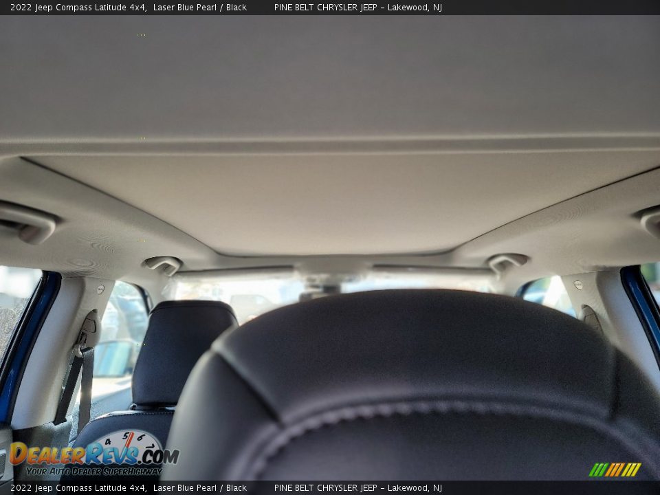 2022 Jeep Compass Latitude 4x4 Laser Blue Pearl / Black Photo #9
