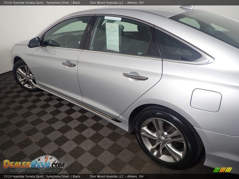 2019 Hyundai Sonata Sport Symphony Silver / Black Photo #20