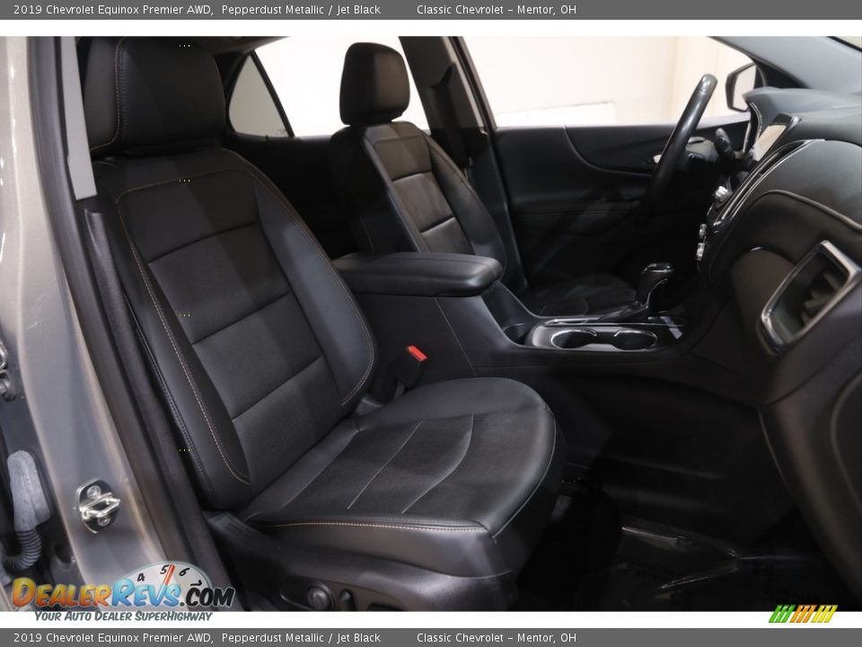 2019 Chevrolet Equinox Premier AWD Pepperdust Metallic / Jet Black Photo #14