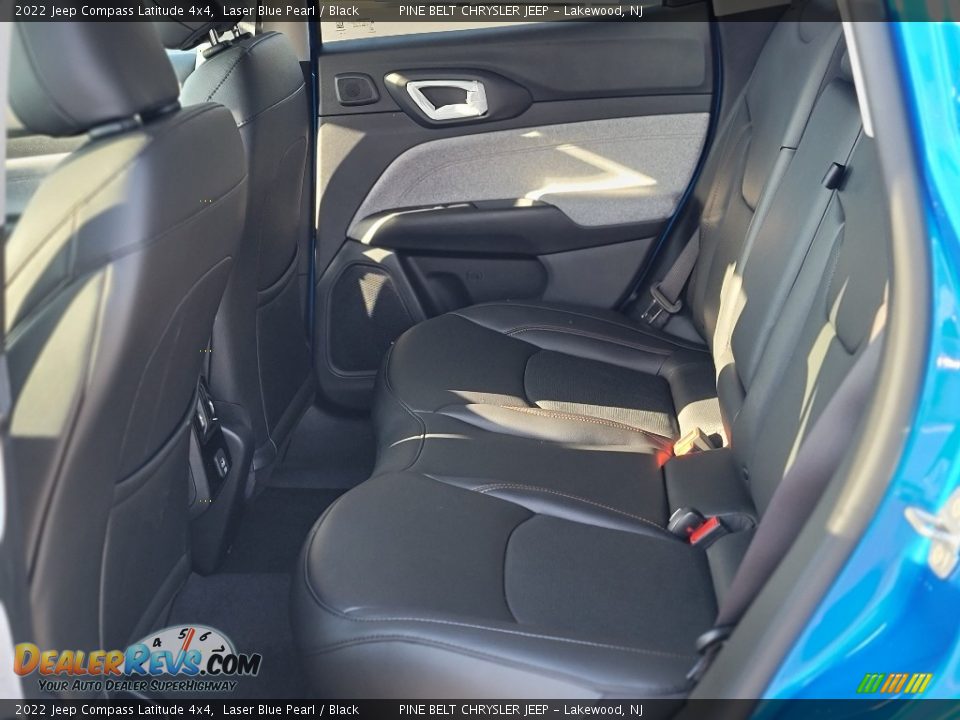 2022 Jeep Compass Latitude 4x4 Laser Blue Pearl / Black Photo #10