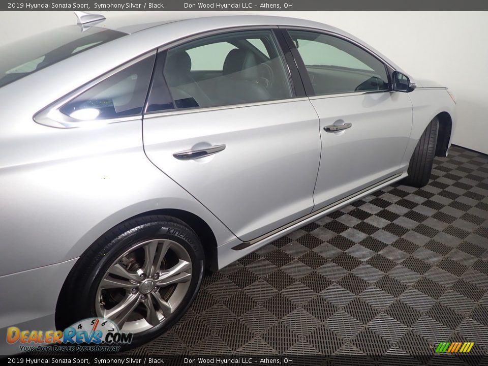 2019 Hyundai Sonata Sport Symphony Silver / Black Photo #21