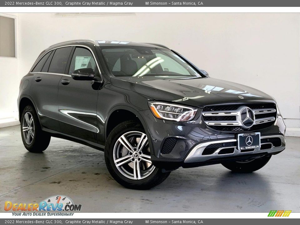 2022 Mercedes-Benz GLC 300 Graphite Gray Metallic / Magma Gray Photo #12