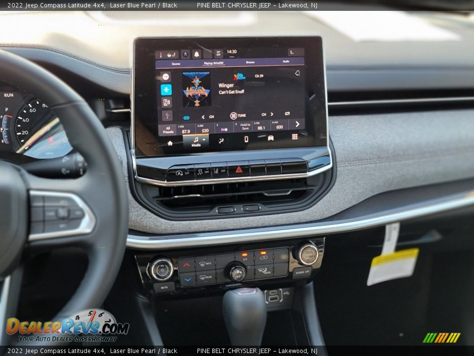 2022 Jeep Compass Latitude 4x4 Laser Blue Pearl / Black Photo #11