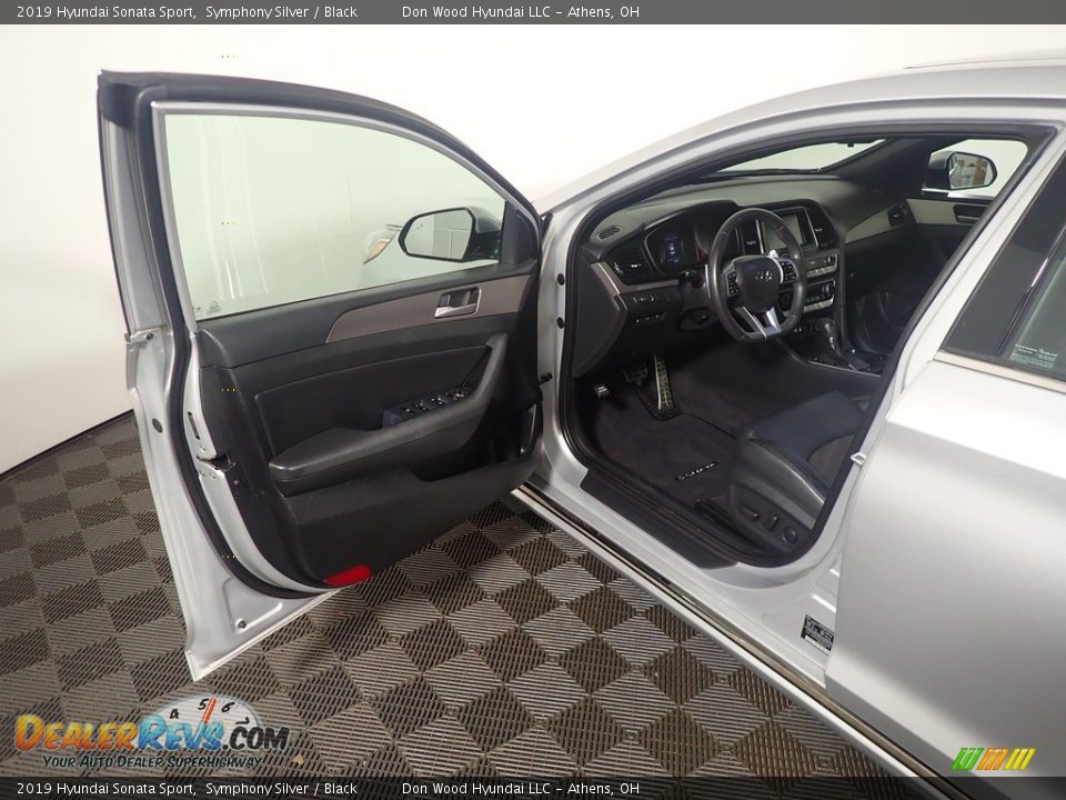 2019 Hyundai Sonata Sport Symphony Silver / Black Photo #22