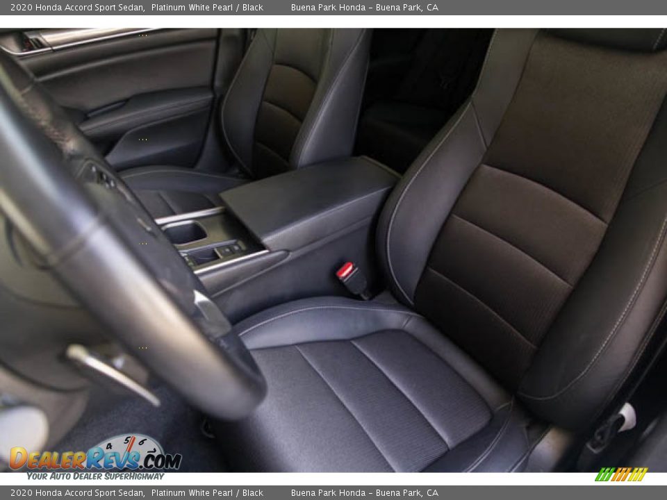 2020 Honda Accord Sport Sedan Platinum White Pearl / Black Photo #19