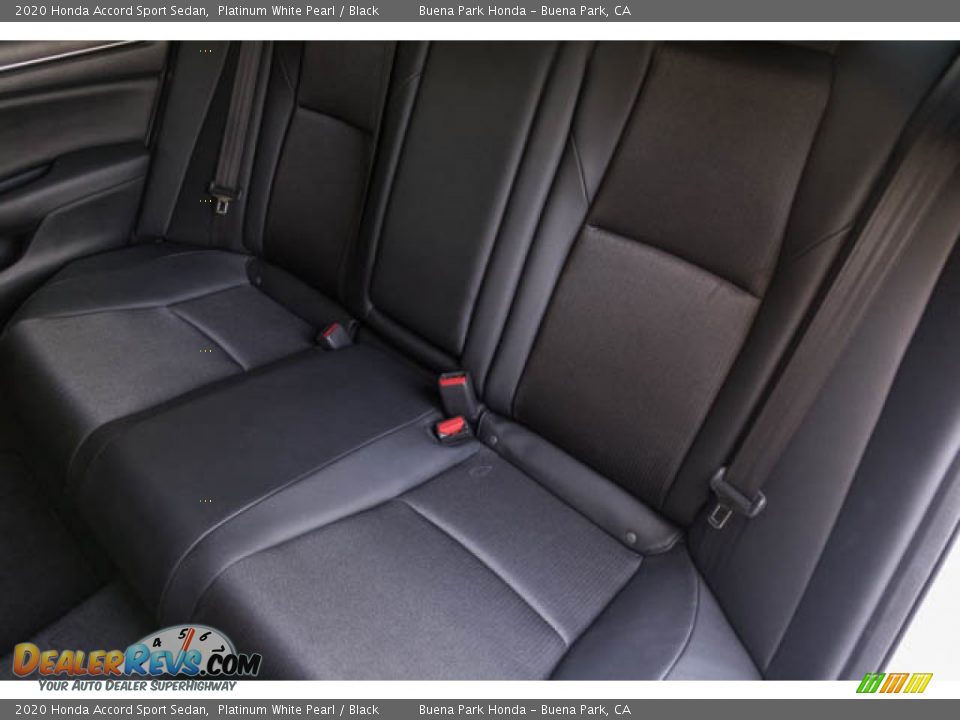 2020 Honda Accord Sport Sedan Platinum White Pearl / Black Photo #20