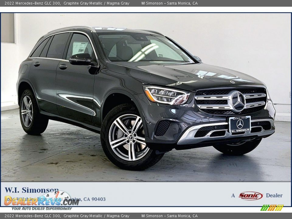 2022 Mercedes-Benz GLC 300 Graphite Gray Metallic / Magma Gray Photo #1