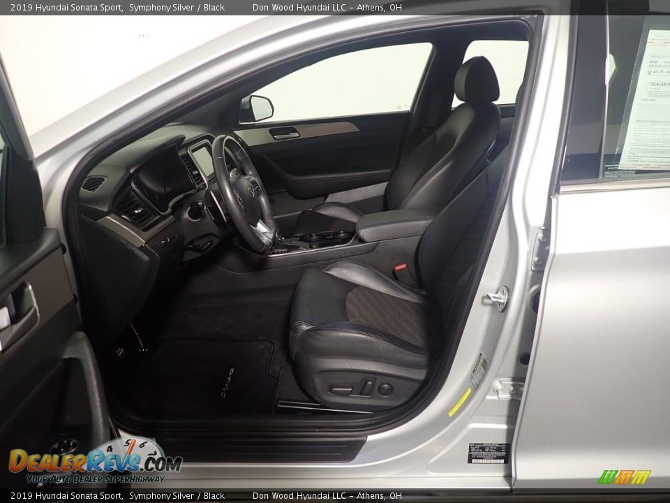 2019 Hyundai Sonata Sport Symphony Silver / Black Photo #24