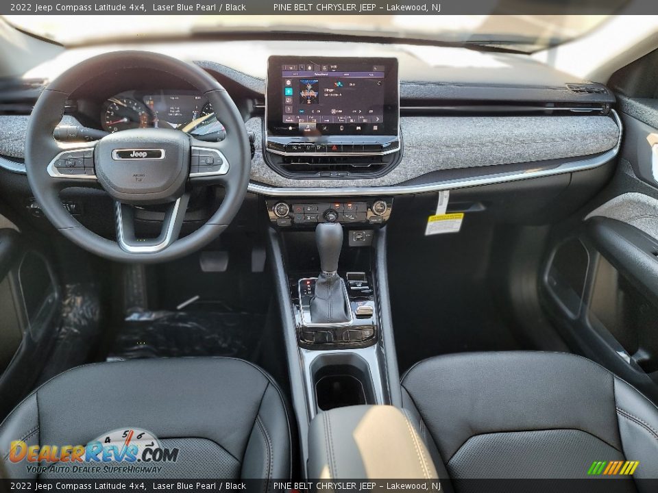 2022 Jeep Compass Latitude 4x4 Laser Blue Pearl / Black Photo #13