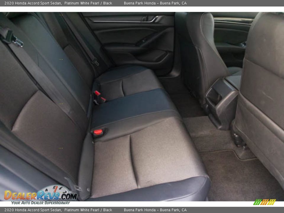 2020 Honda Accord Sport Sedan Platinum White Pearl / Black Photo #22