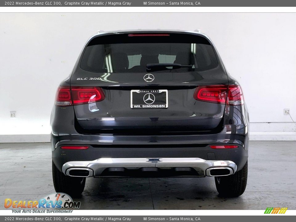 2022 Mercedes-Benz GLC 300 Graphite Gray Metallic / Magma Gray Photo #3