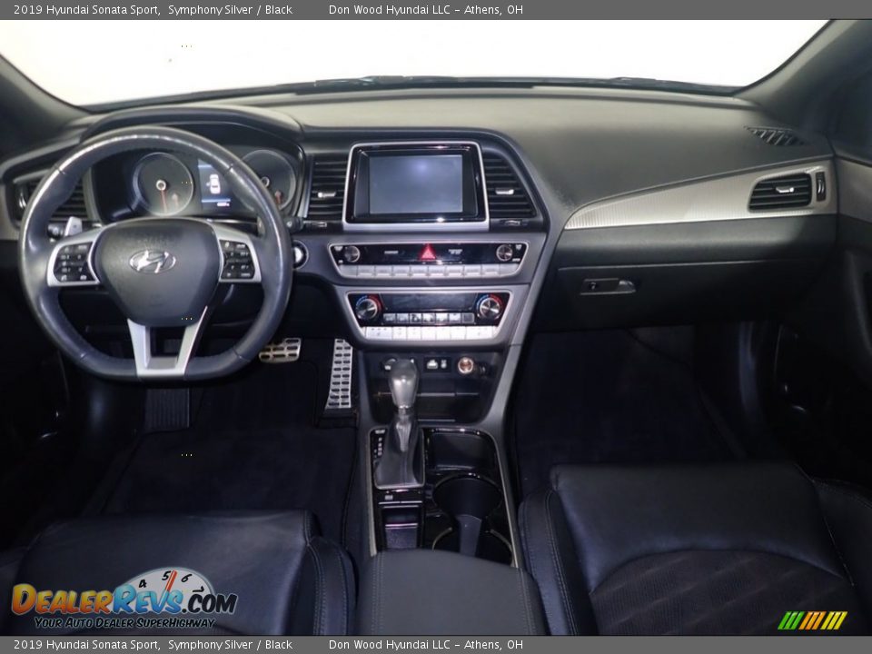 2019 Hyundai Sonata Sport Symphony Silver / Black Photo #26