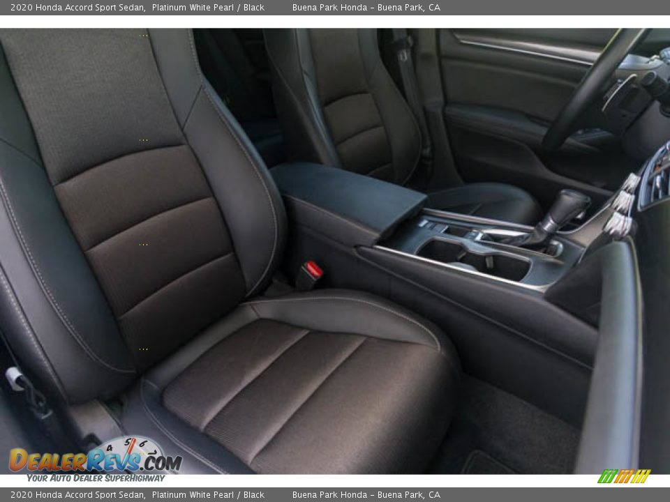 2020 Honda Accord Sport Sedan Platinum White Pearl / Black Photo #25