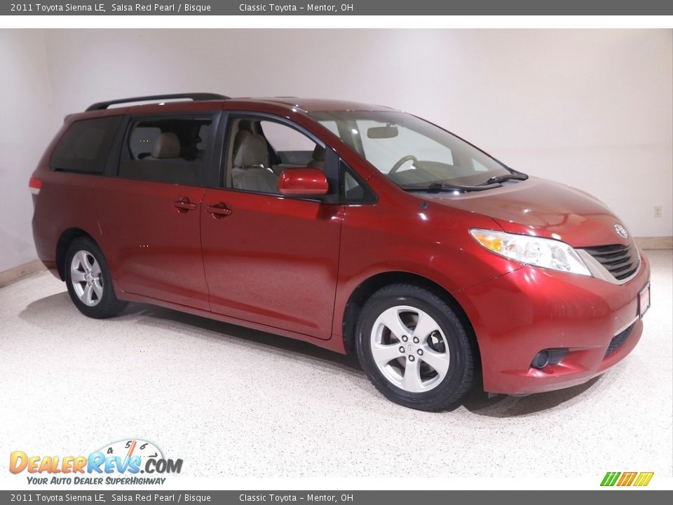 2011 Toyota Sienna LE Salsa Red Pearl / Bisque Photo #1