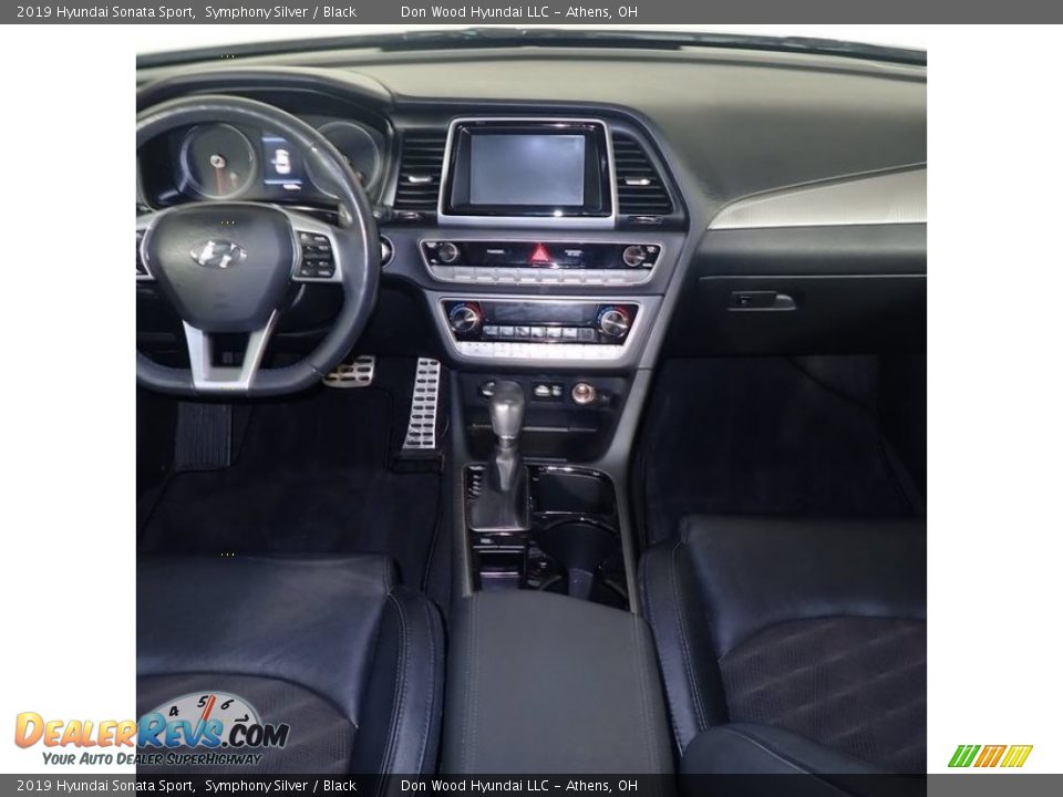 2019 Hyundai Sonata Sport Symphony Silver / Black Photo #27