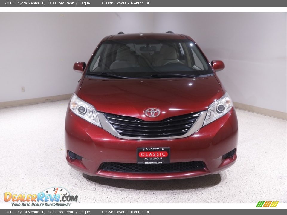 2011 Toyota Sienna LE Salsa Red Pearl / Bisque Photo #2