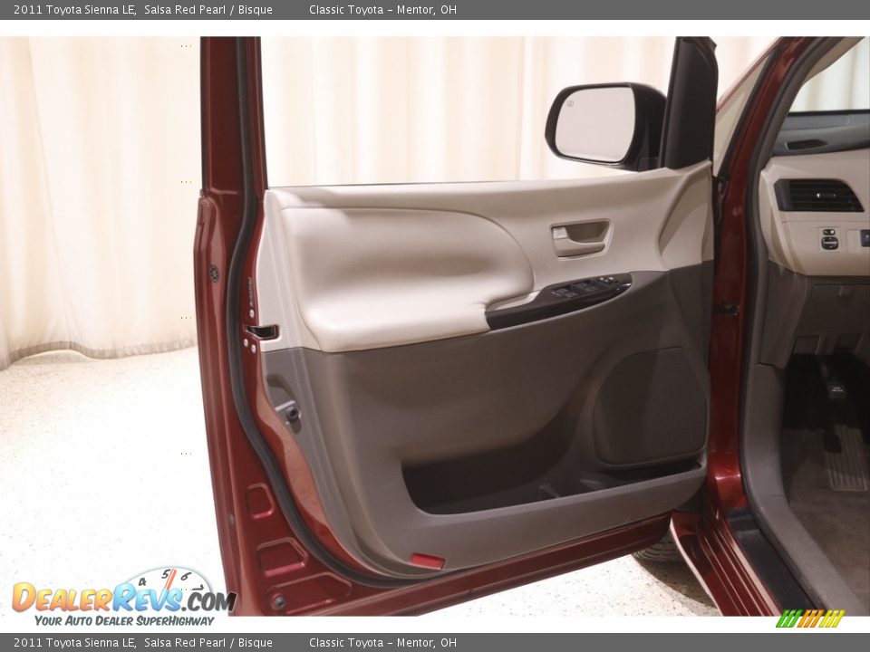 2011 Toyota Sienna LE Salsa Red Pearl / Bisque Photo #4