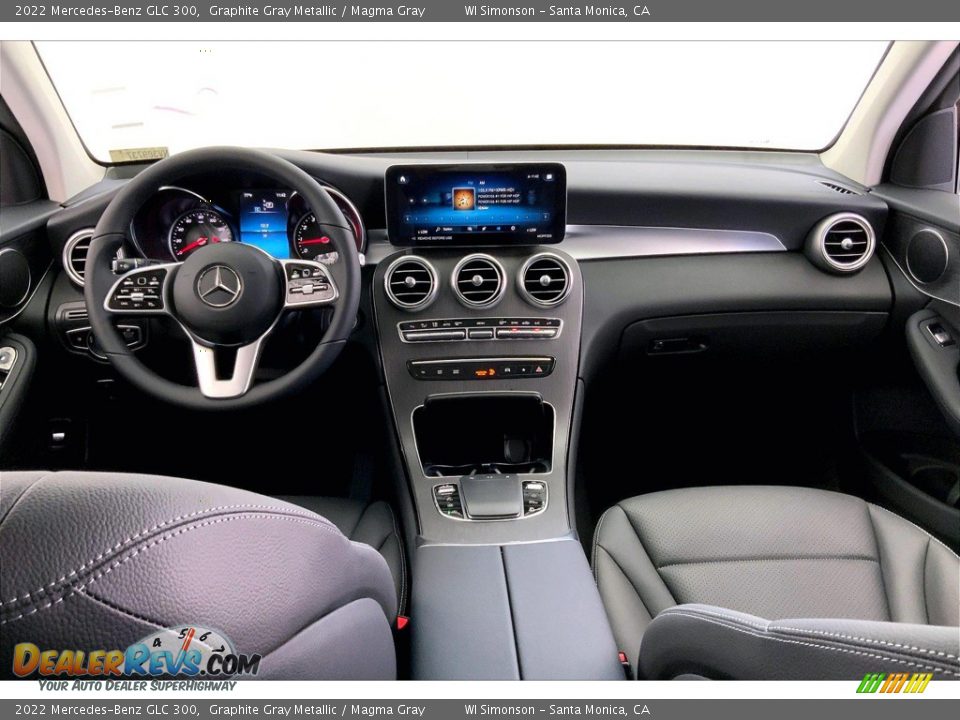 2022 Mercedes-Benz GLC 300 Graphite Gray Metallic / Magma Gray Photo #6