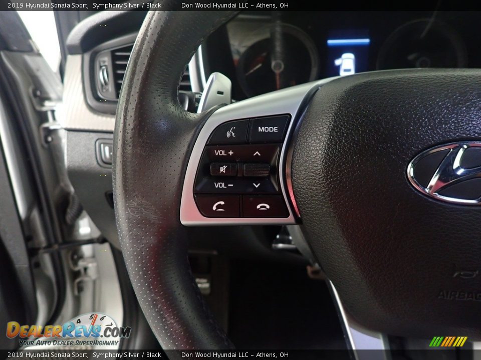 2019 Hyundai Sonata Sport Symphony Silver / Black Photo #31