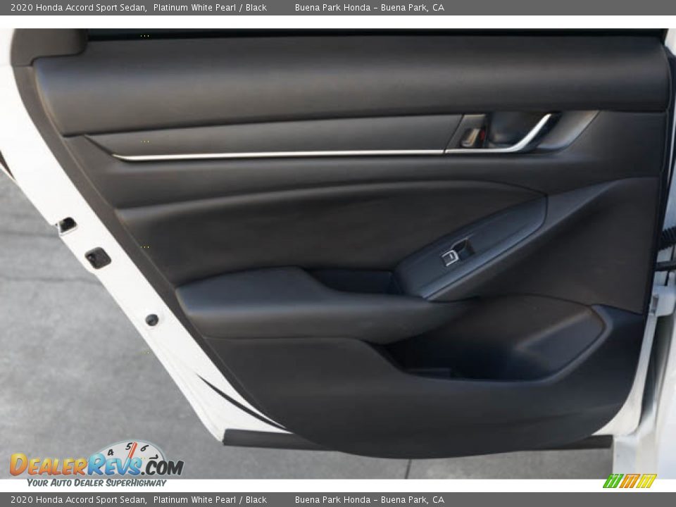 2020 Honda Accord Sport Sedan Platinum White Pearl / Black Photo #31