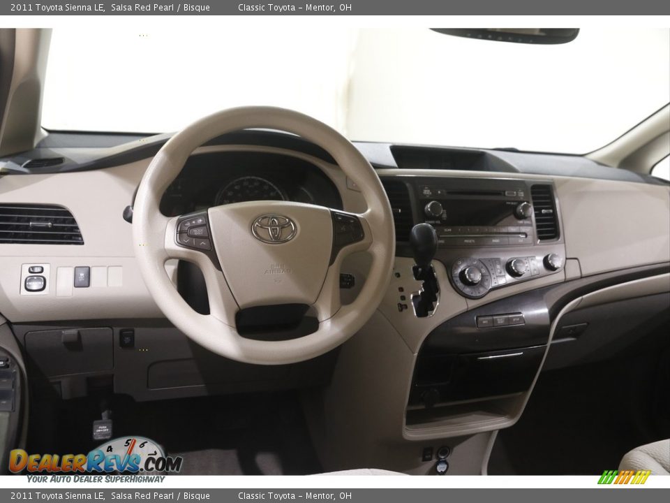 2011 Toyota Sienna LE Salsa Red Pearl / Bisque Photo #6