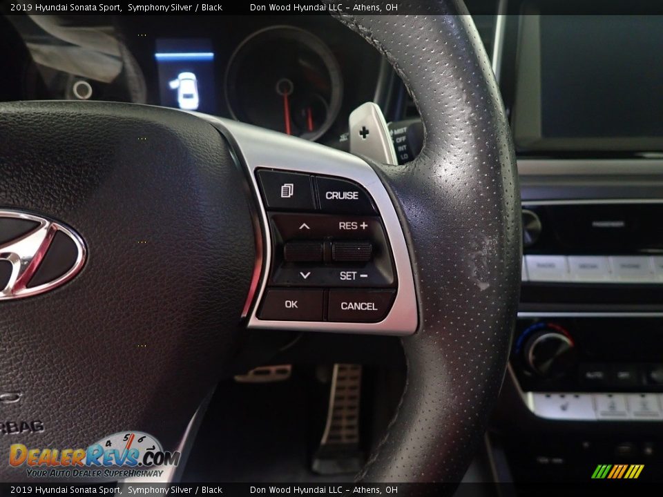 2019 Hyundai Sonata Sport Symphony Silver / Black Photo #32