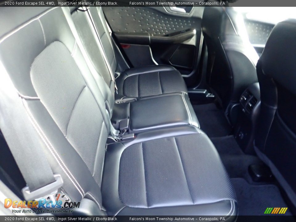 2020 Ford Escape SEL 4WD Ingot Silver Metallic / Ebony Black Photo #16