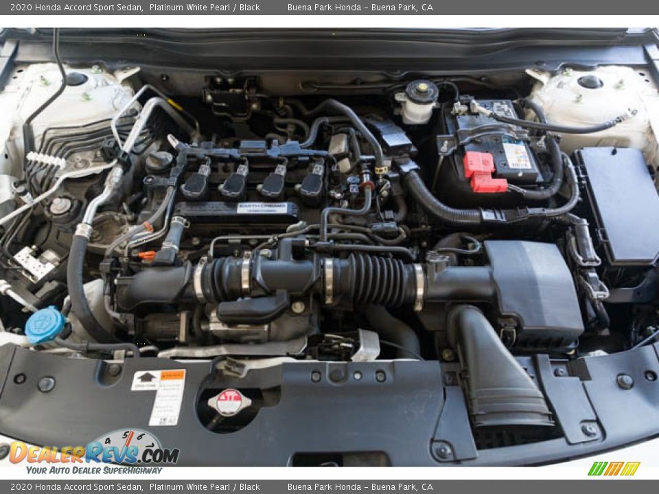 2020 Honda Accord Sport Sedan Platinum White Pearl / Black Photo #34