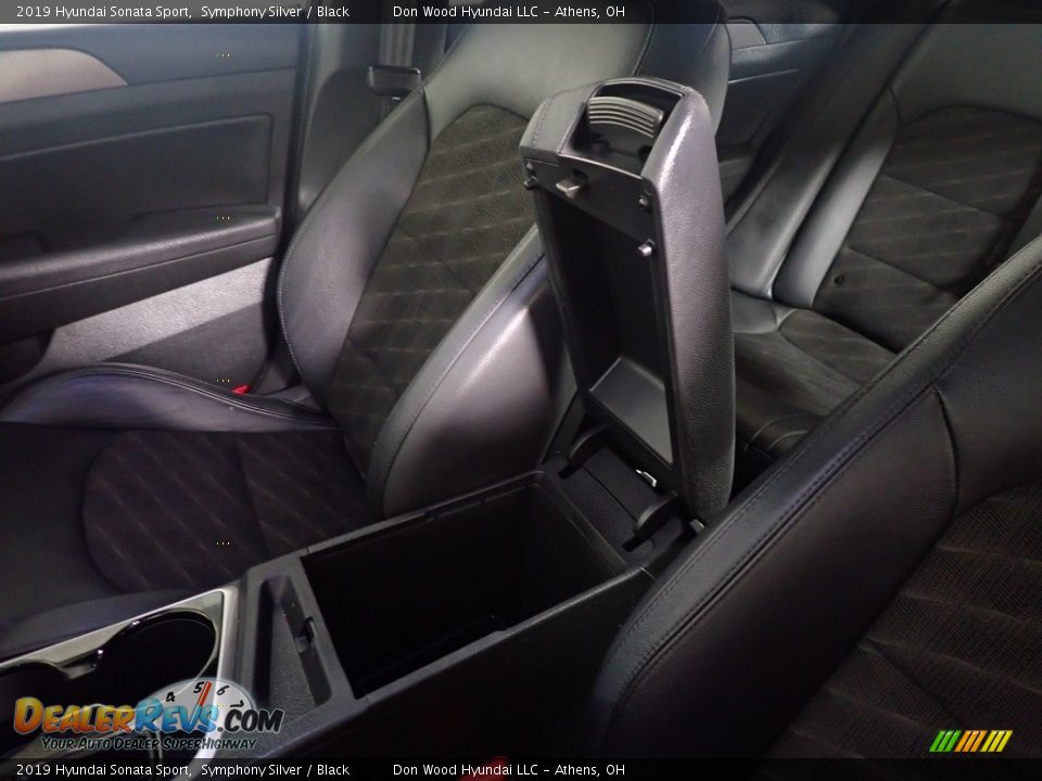 2019 Hyundai Sonata Sport Symphony Silver / Black Photo #35