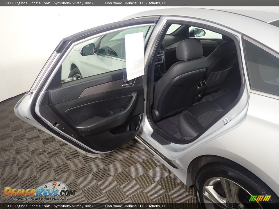 2019 Hyundai Sonata Sport Symphony Silver / Black Photo #36