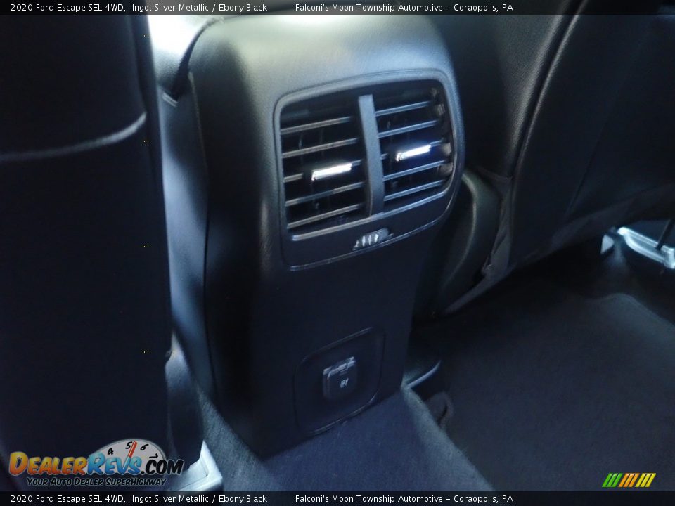 2020 Ford Escape SEL 4WD Ingot Silver Metallic / Ebony Black Photo #20