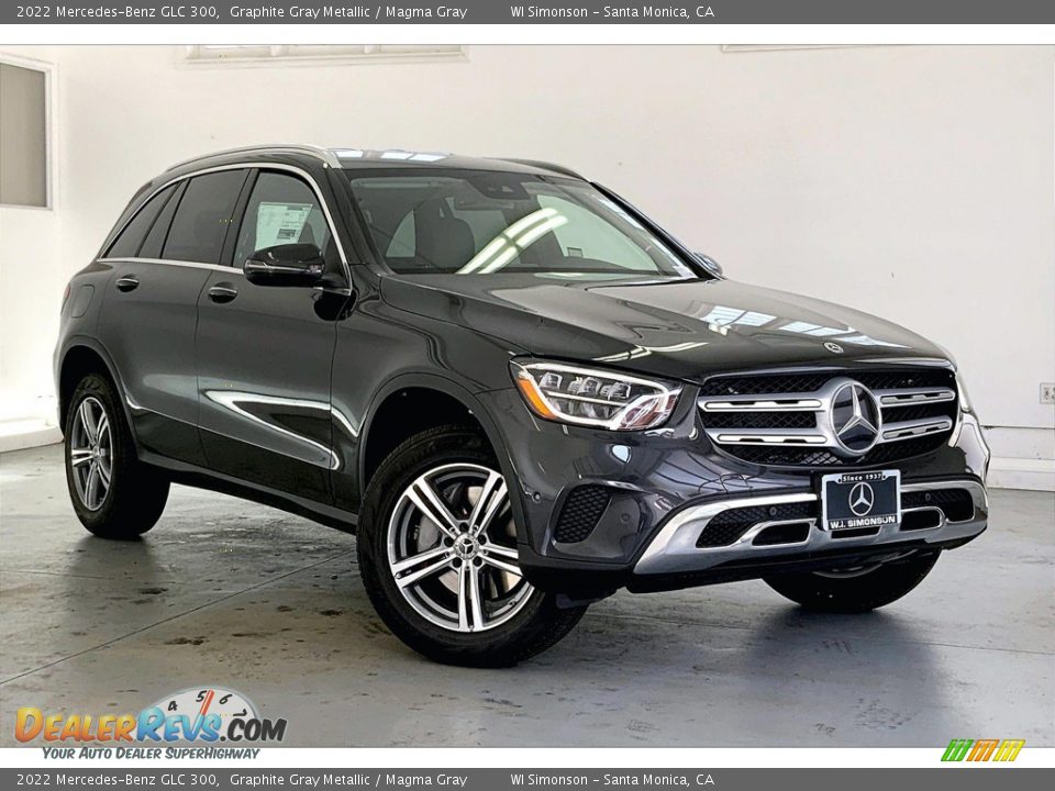 2022 Mercedes-Benz GLC 300 Graphite Gray Metallic / Magma Gray Photo #12