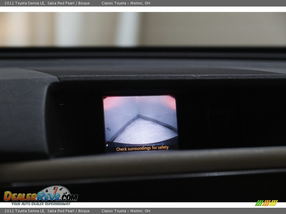 2011 Toyota Sienna LE Salsa Red Pearl / Bisque Photo #13