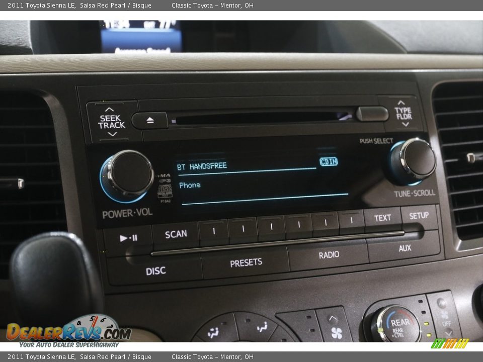 2011 Toyota Sienna LE Salsa Red Pearl / Bisque Photo #15
