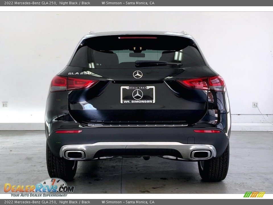 2022 Mercedes-Benz GLA 250 Night Black / Black Photo #3