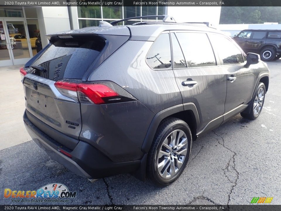 2020 Toyota RAV4 Limited AWD Magnetic Gray Metallic / Light Gray Photo #2