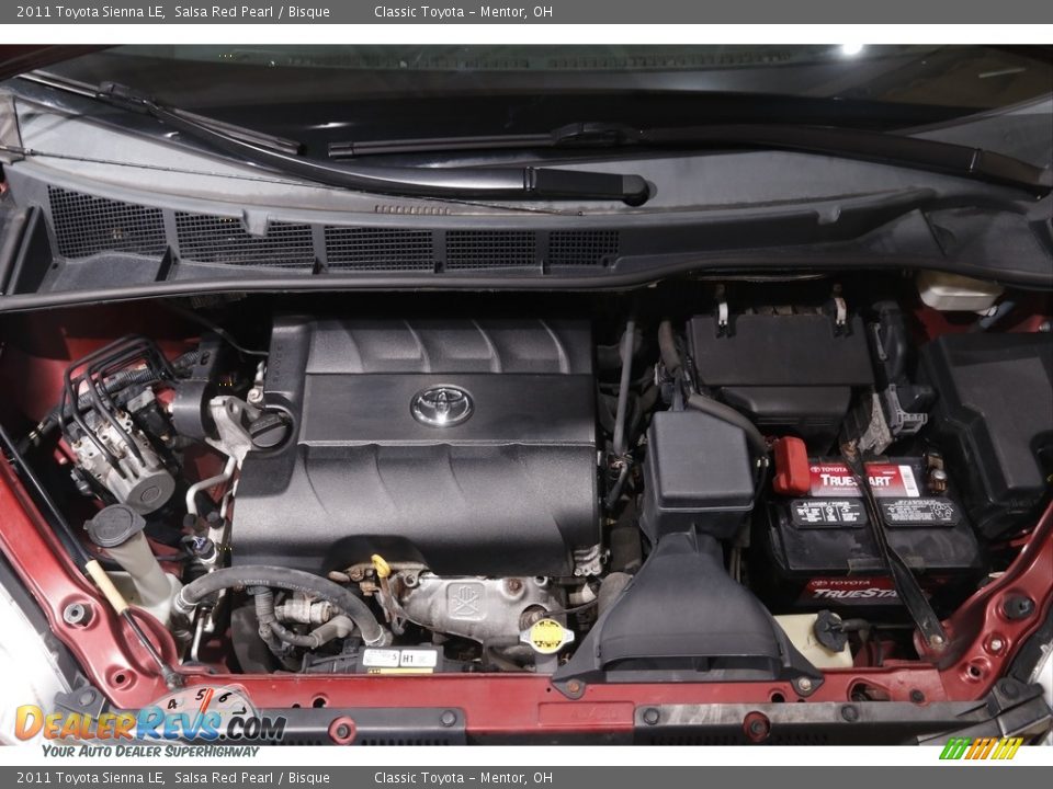 2011 Toyota Sienna LE Salsa Red Pearl / Bisque Photo #23