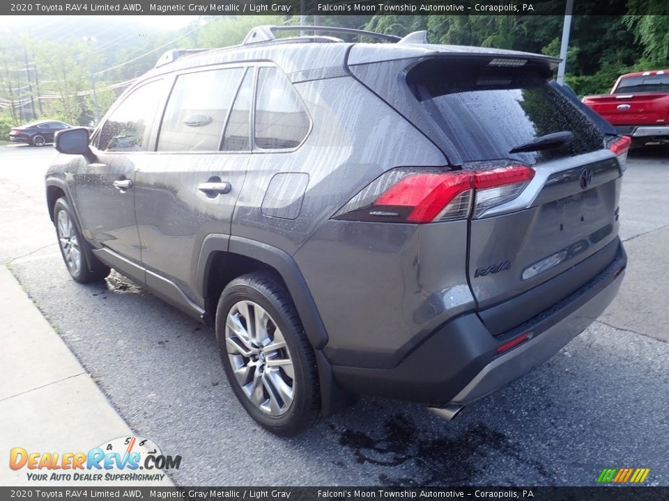 2020 Toyota RAV4 Limited AWD Magnetic Gray Metallic / Light Gray Photo #5