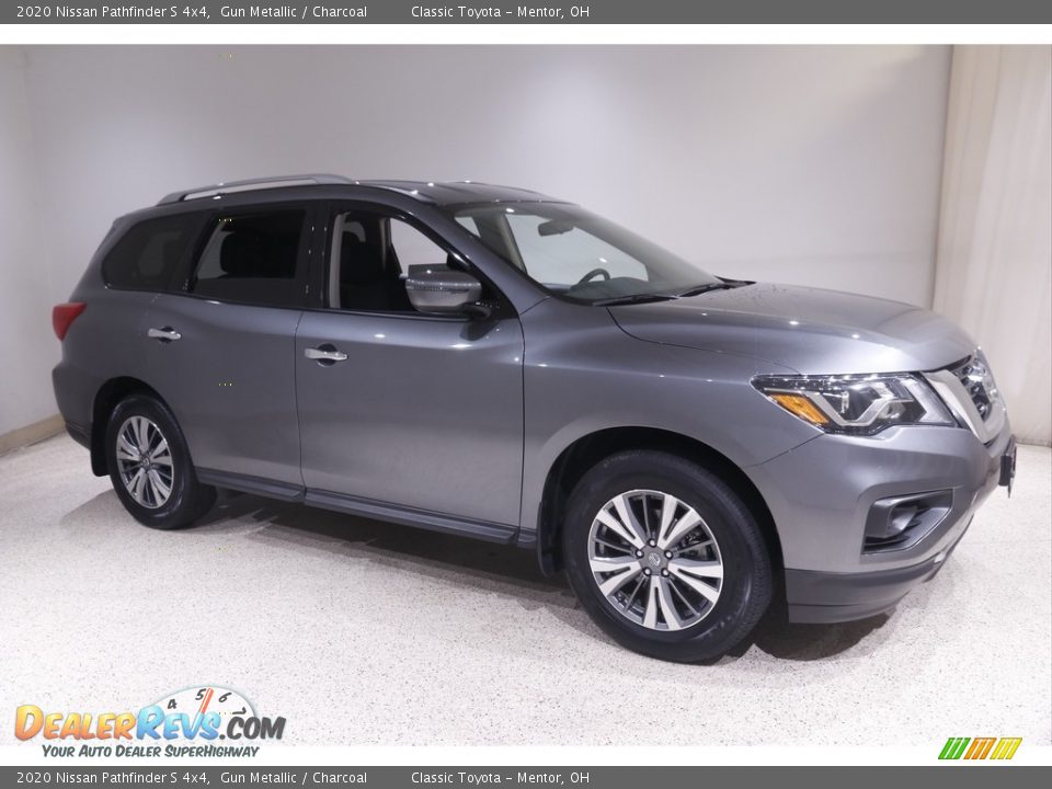 2020 Nissan Pathfinder S 4x4 Gun Metallic / Charcoal Photo #1