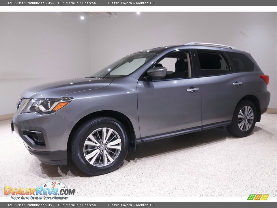 2020 Nissan Pathfinder S 4x4 Gun Metallic / Charcoal Photo #3