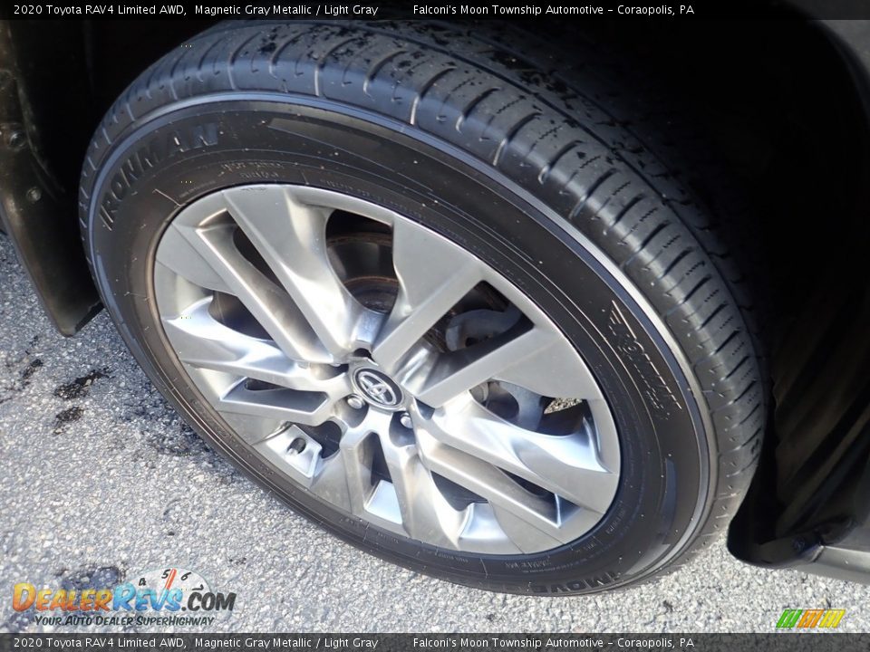 2020 Toyota RAV4 Limited AWD Magnetic Gray Metallic / Light Gray Photo #10