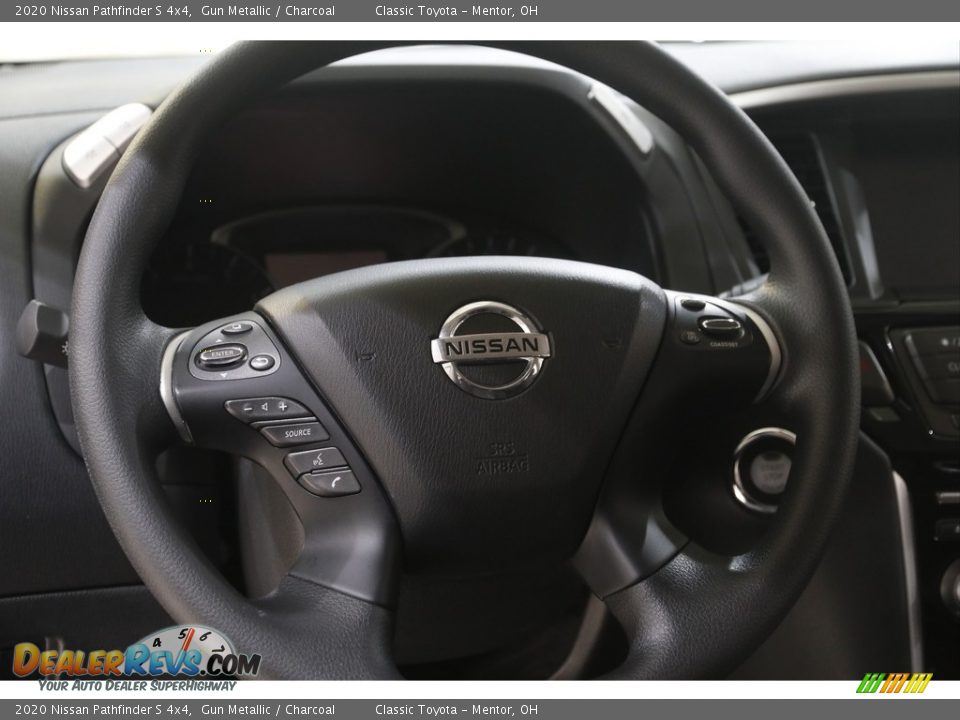 2020 Nissan Pathfinder S 4x4 Gun Metallic / Charcoal Photo #7