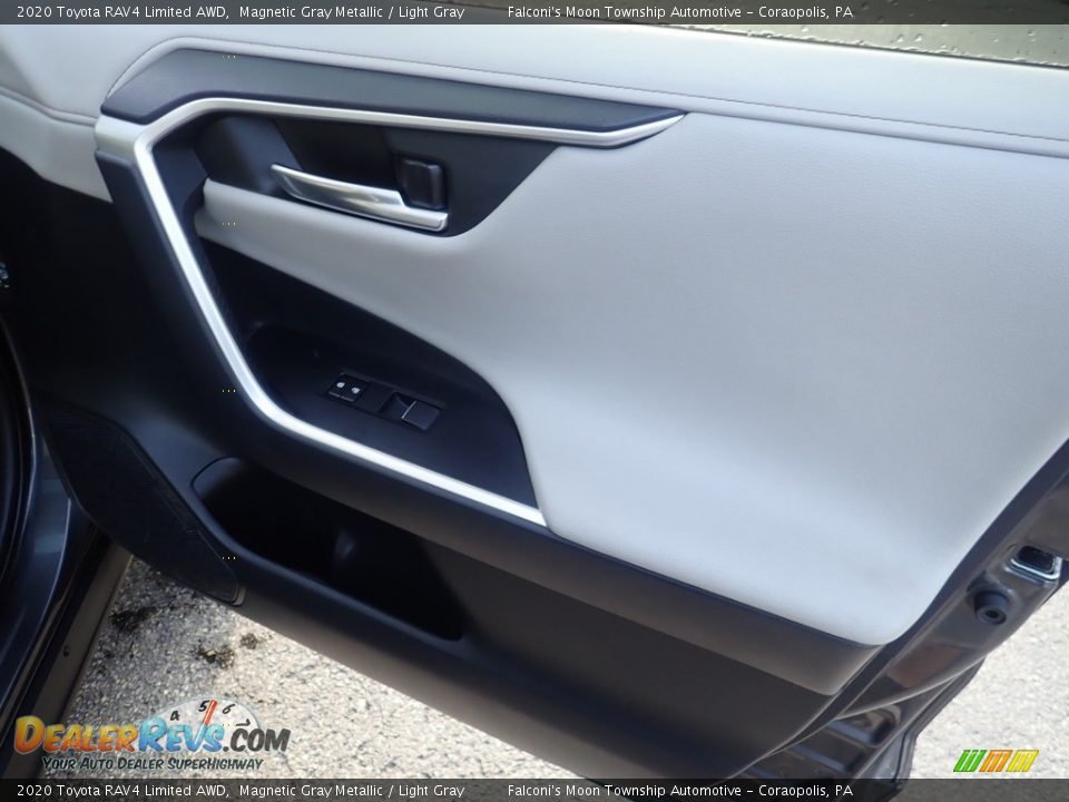 2020 Toyota RAV4 Limited AWD Magnetic Gray Metallic / Light Gray Photo #13